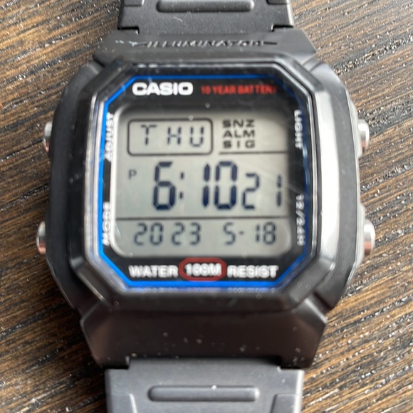 Casio | Accessories | Casio Illuminator Water 0m Resist Watch | Poshmark